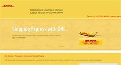 Desktop Screenshot of internationalcourierexp.com